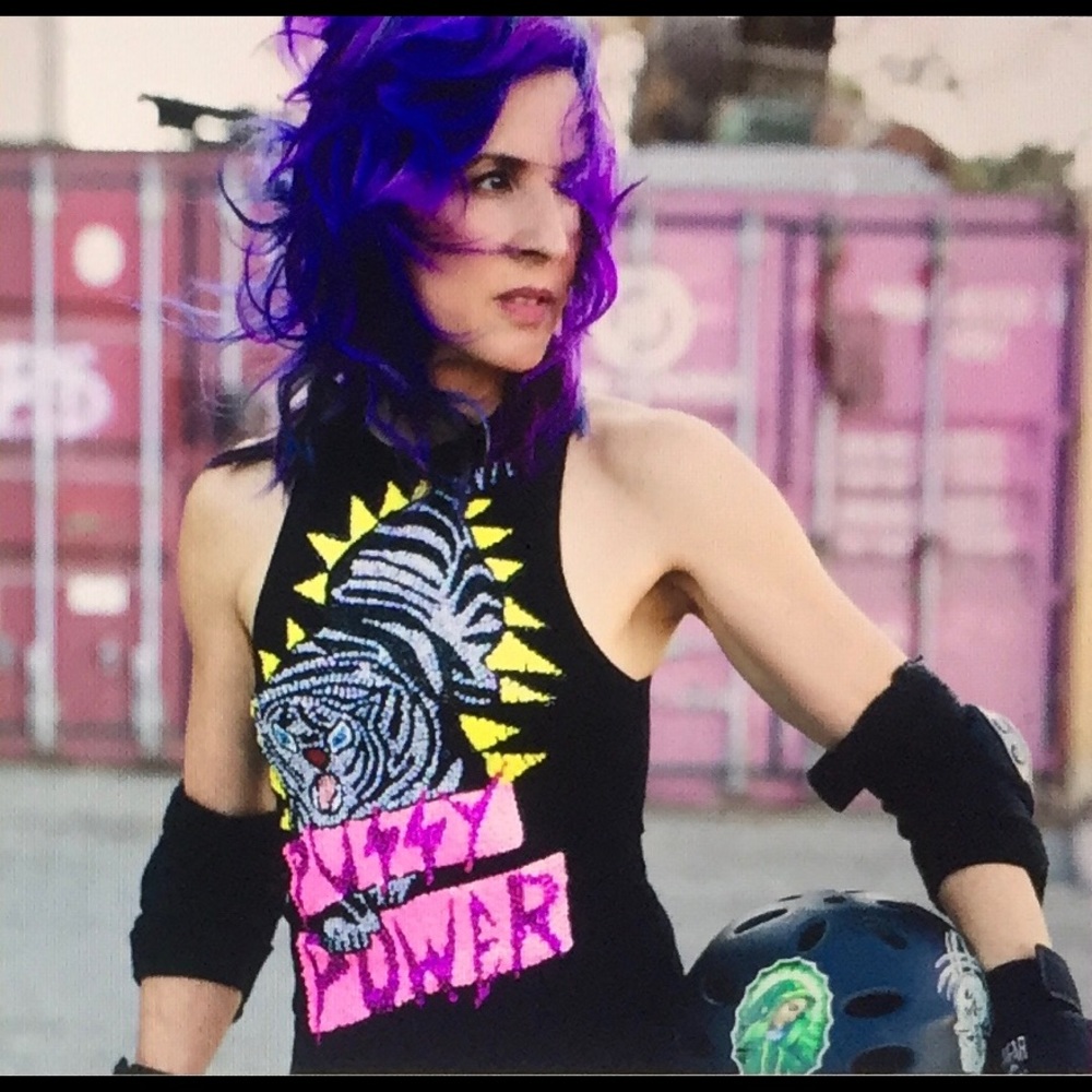 Pussy Power Discount Universe Sequin Tank